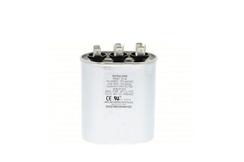 Carrier P291-1014 10/10mfd 440v Oval Run Capacitor