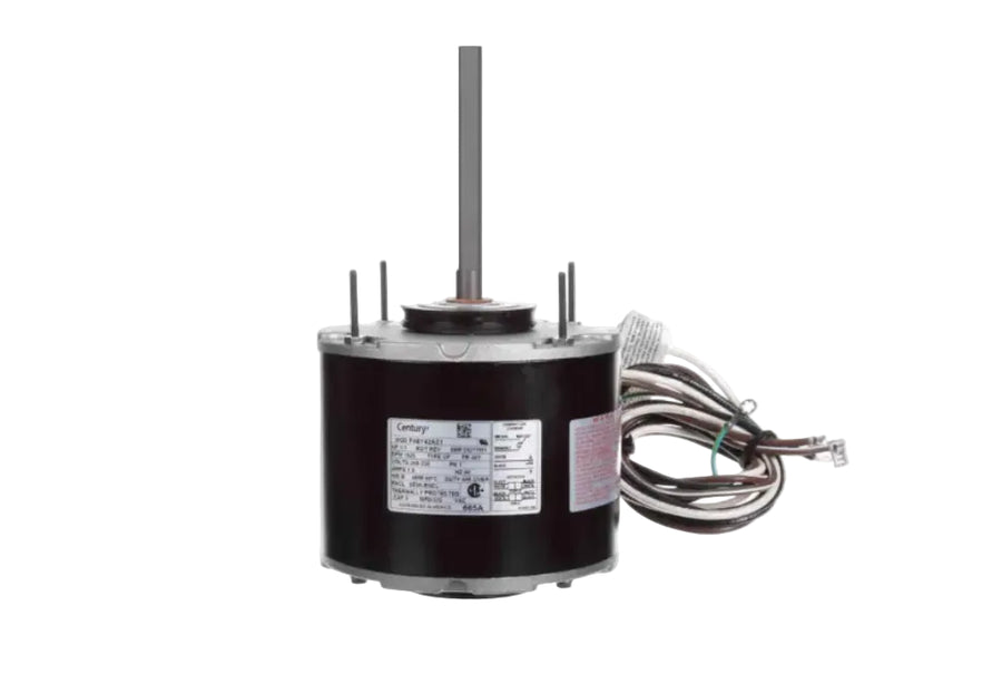 Century 665A, 1/3 HP 230V Single Phase Motor, 1625 RPM, Frame Size:48Y