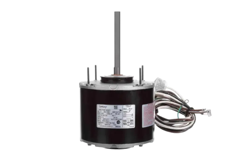 Century 665A, 1/3 HP 230V Single Phase Motor, 1625 RPM, Frame Size:48Y