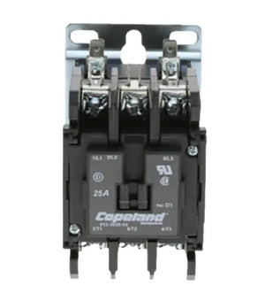 Copeland 912-3025-02, 208V Coil 3P 25Amp with Aux Cont