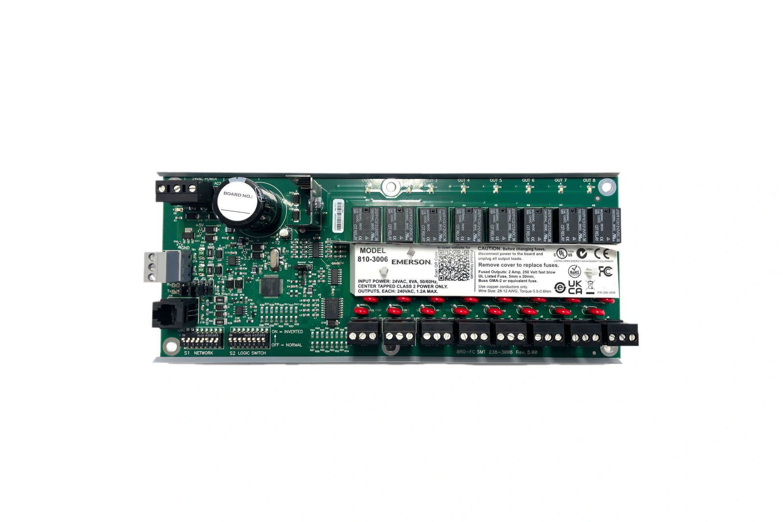 Copeland 810-3006, CPC Multi-Flex 8RO-FC Board