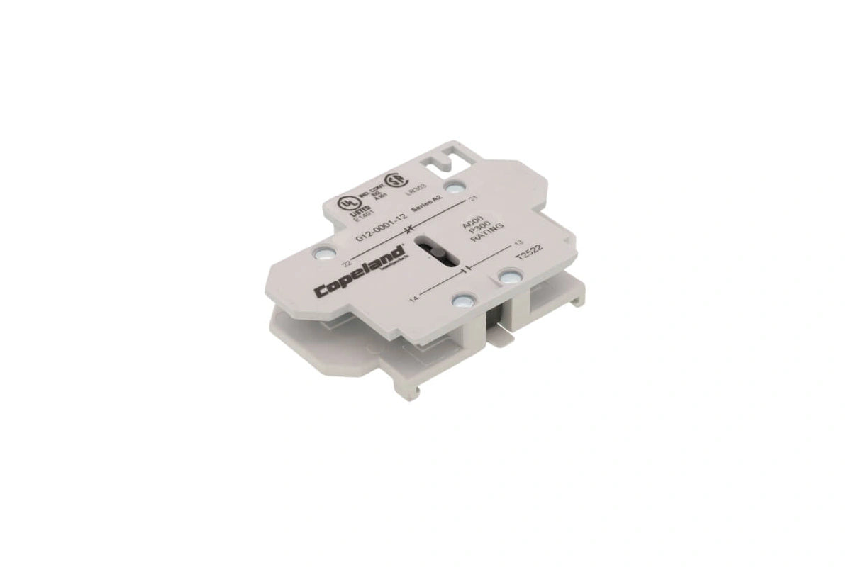 Copeland 912-0001-12, 1 NO/1 NC Auxiliary Contact
