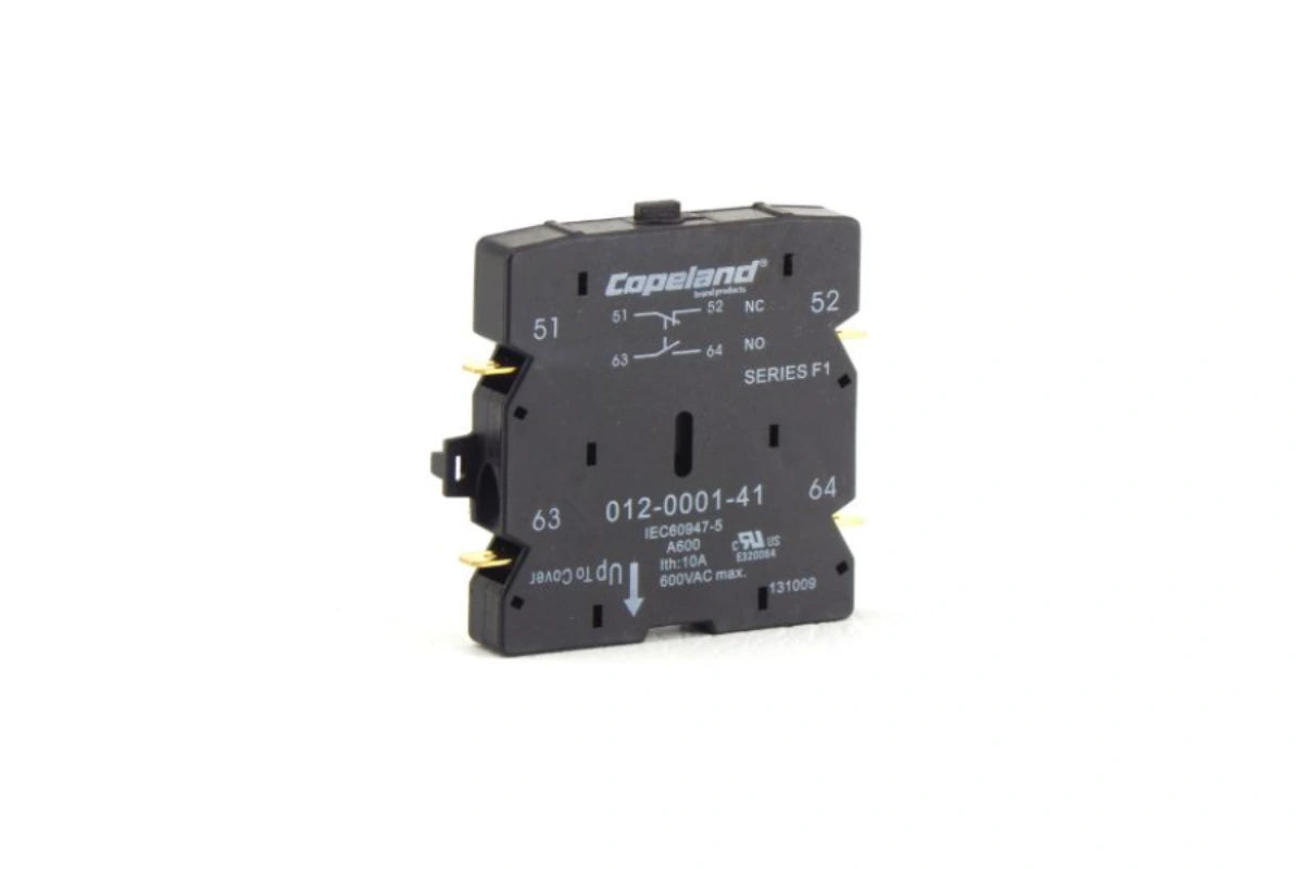 Copeland 912-0001-41, F1 1 N/O, 1 N/C Contacts