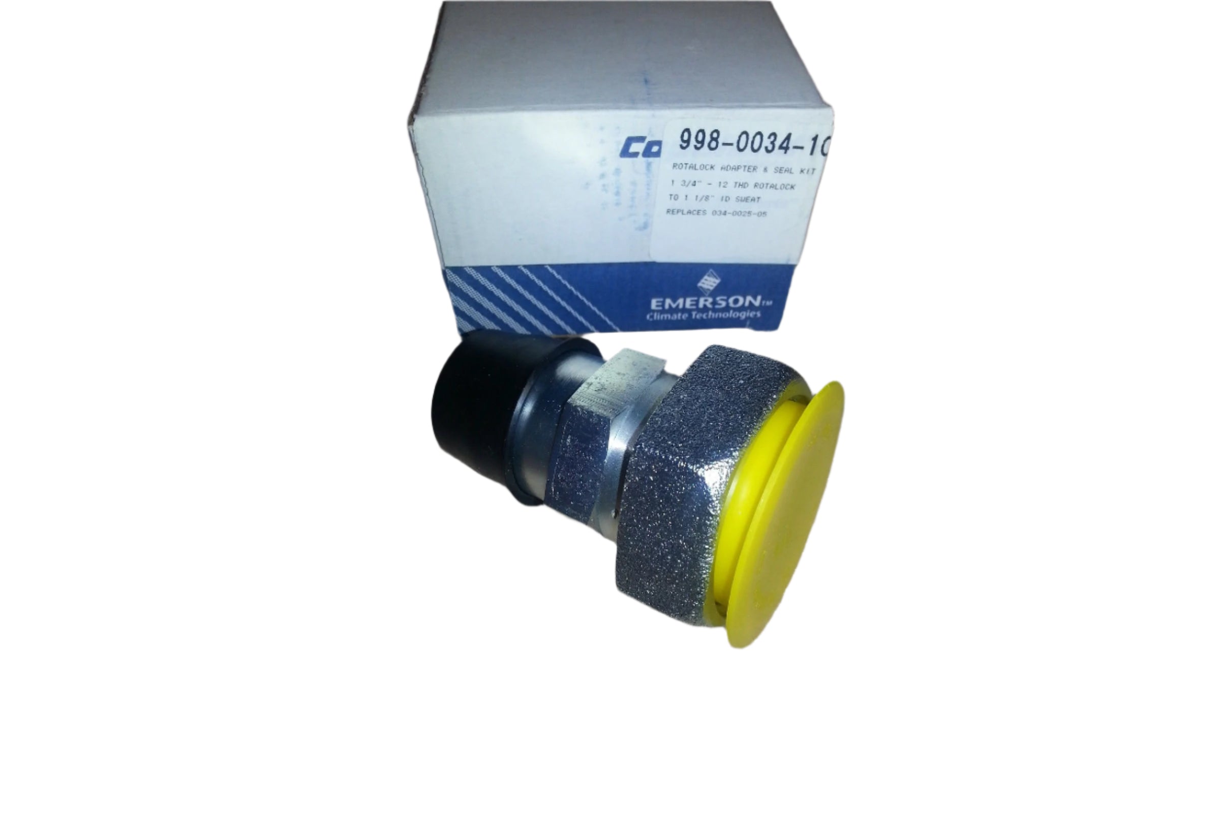 Copeland 998-0034-10, 1 3/4" Rotalock to 1 1/8" Stub