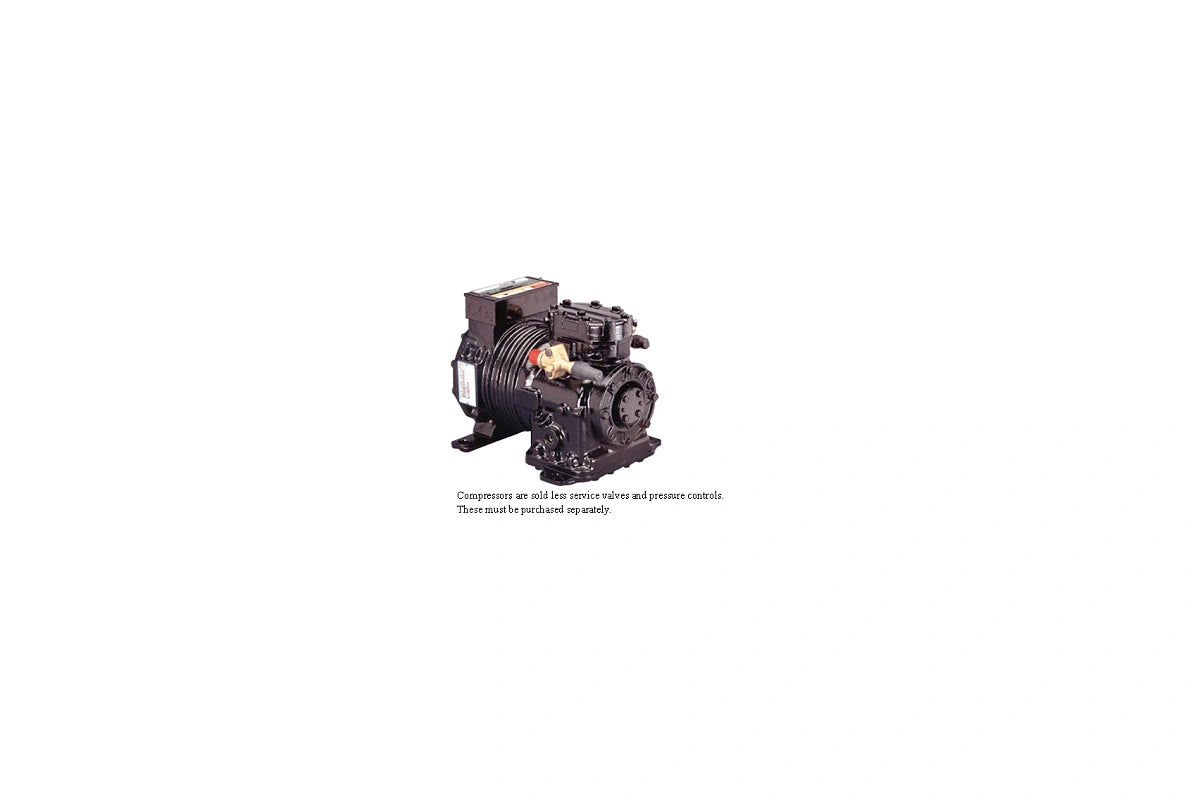 Copeland EAVB-021E-CAV-800, 230V 1PH 6820 BTU R-22 Hermetic Compressor