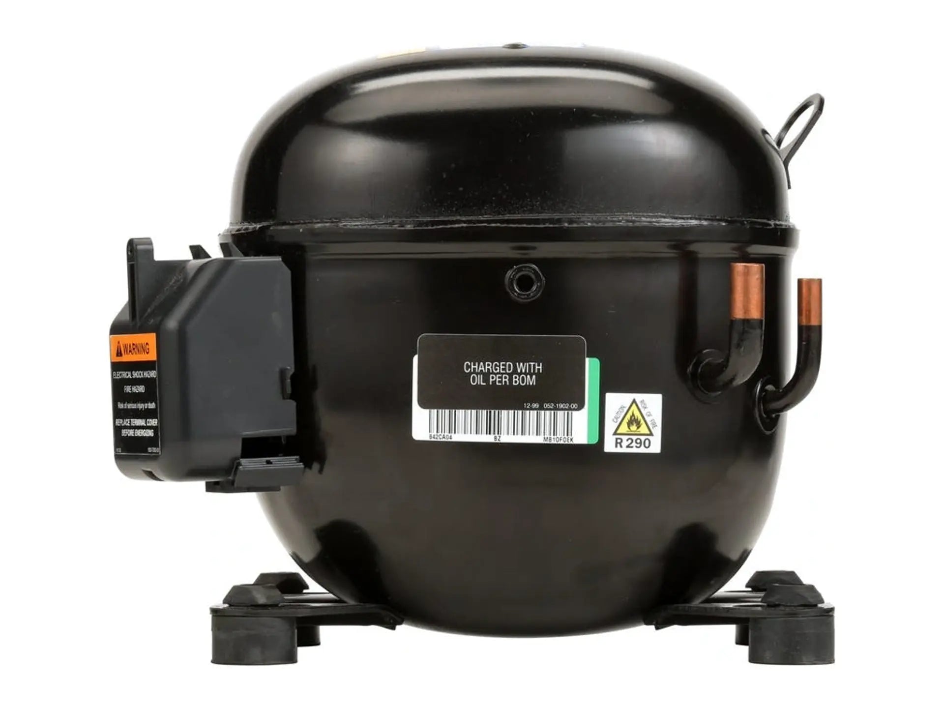 Copeland RST55C1E-CAV-901, 208/230V 1PH 5300 BTU R404A Compressor