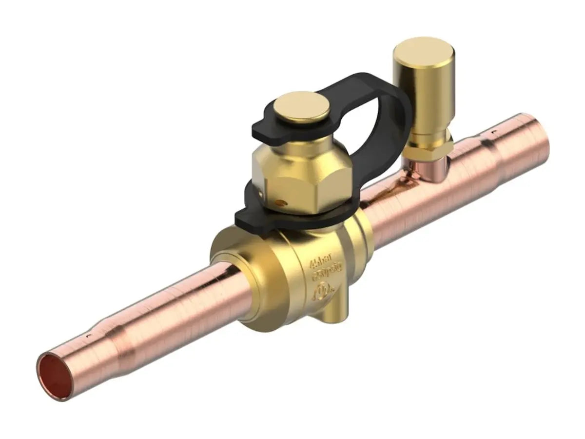 Danfoss 009L8051 3/8" ODF Ball Valve with Port