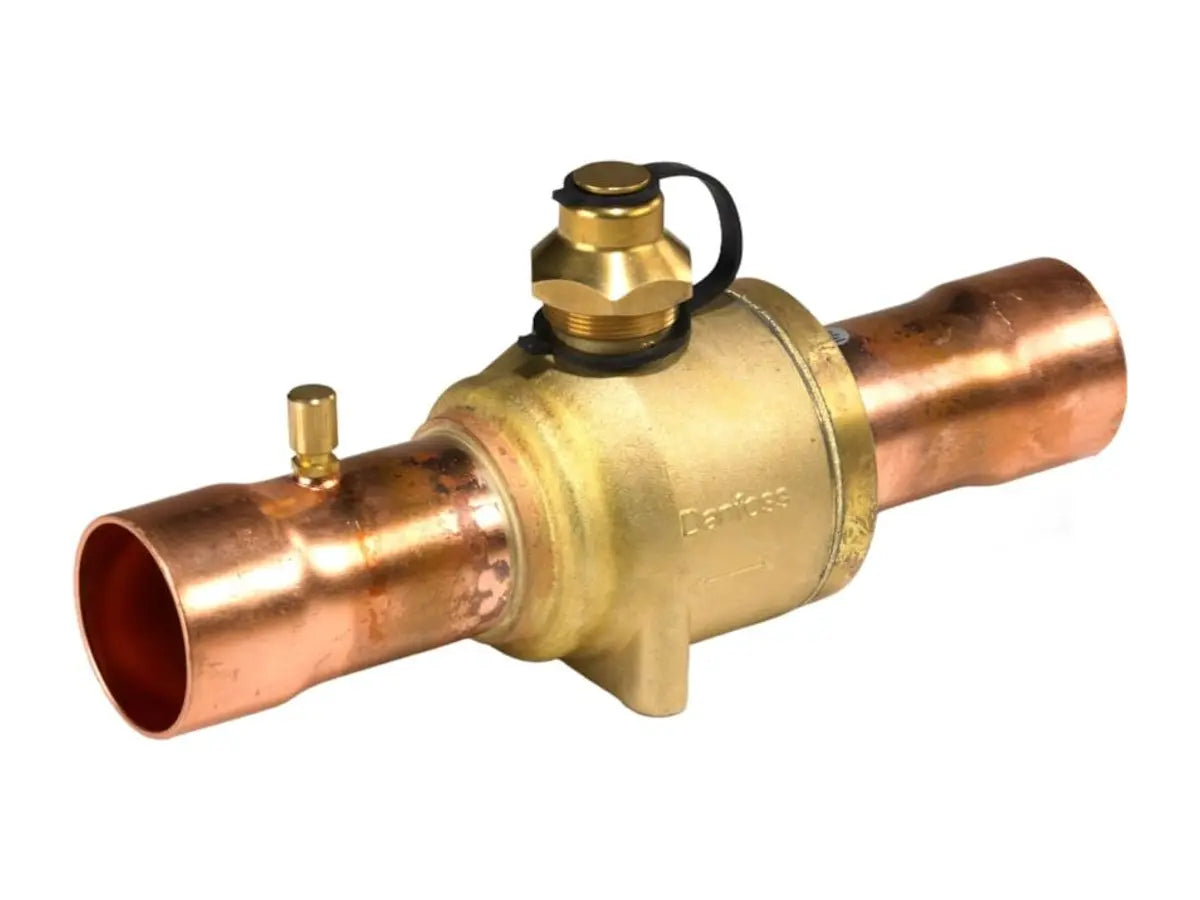 Danfoss 009L8059 2 1/8" ODF Ball Valve with Access Port