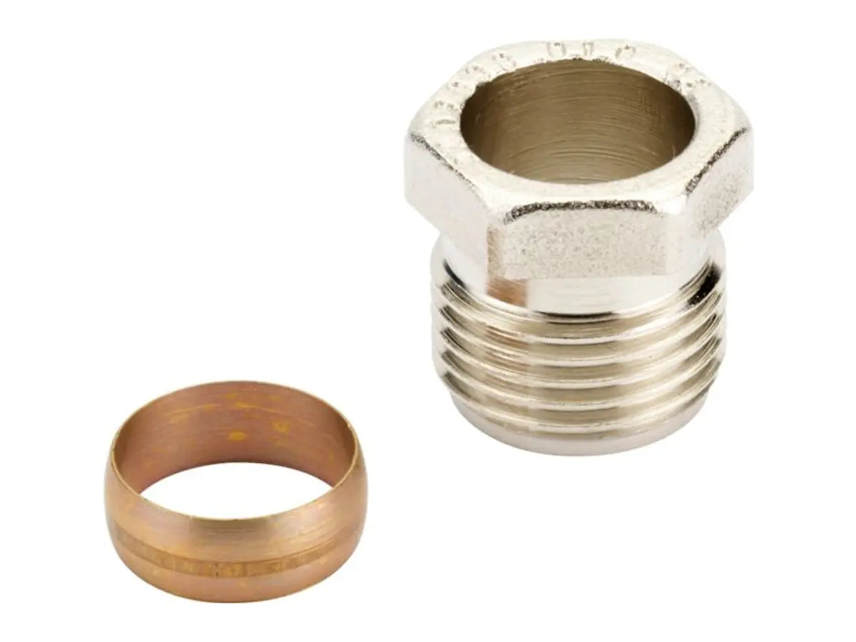 Danfoss 013G4116 RA15/6T Valve with 1/2" Comp Fittings