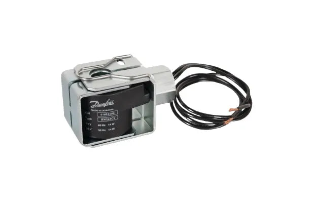 Danfoss 018F4114 120V NEMA4 Solenoid Coil with 71" Leads 15W
