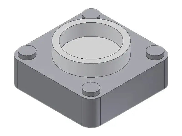 Danfoss 027N2004, Flange Connection HVAC Component