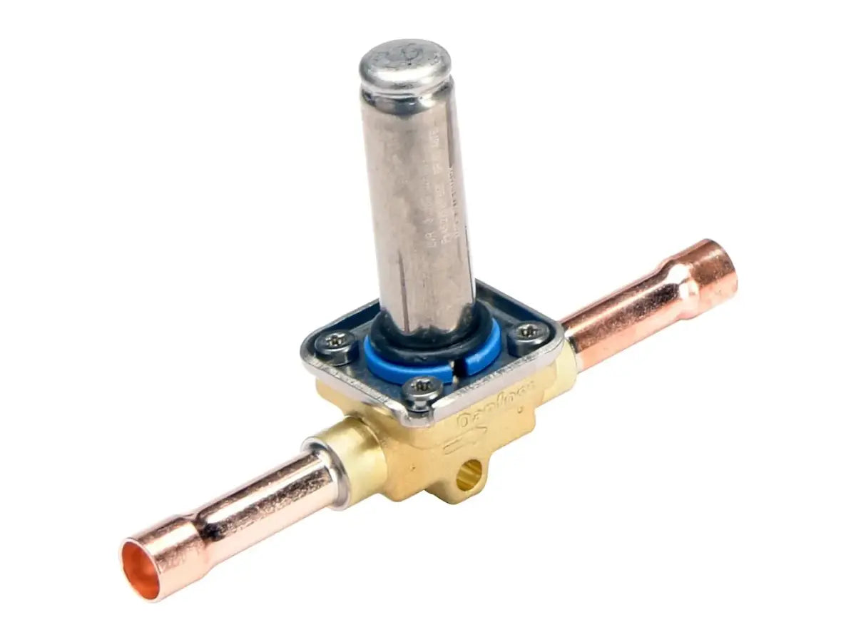 Danfoss 032F1206 1/4"x1/4" ODF EVR3 Solenoid Valve