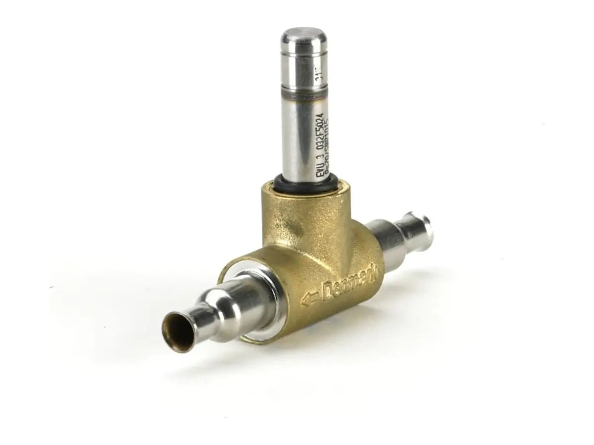 Danfoss 032F5043 EVU2 NC Solenoid Valve 1/4"x1/4"