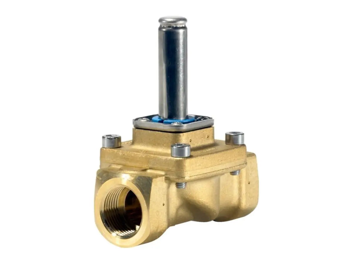 Danfoss 032U7635 3/4" NC Solenoid Valve Brass