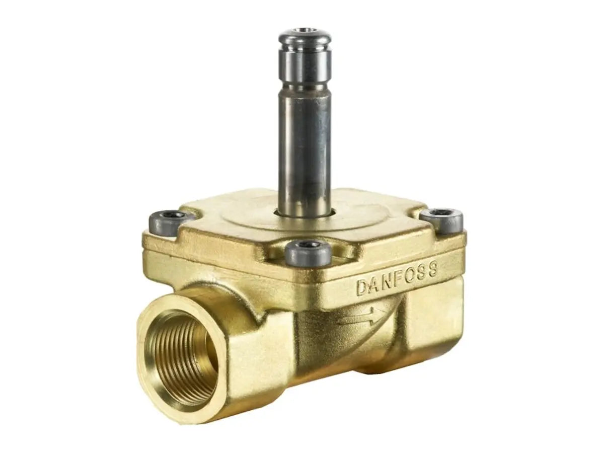 Danfoss 032U8053 Solenoid Valve 3/8" N/C Brass
