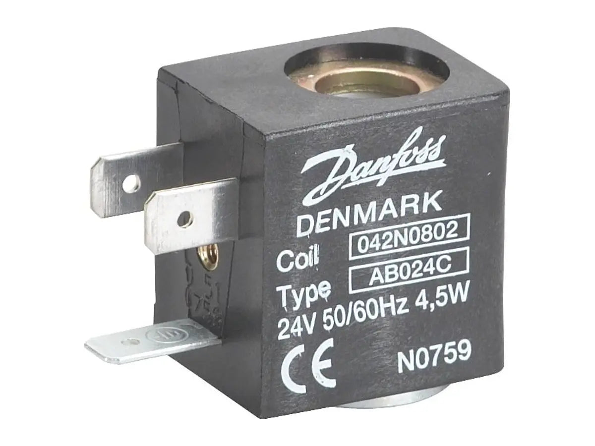 Danfoss 042N0802 24V 4.5W Type AB Solenoid Coil