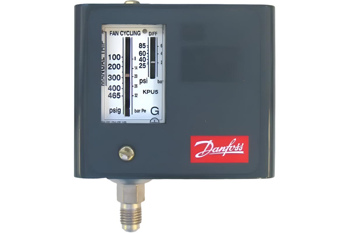 Danfoss 060-5244 KPU6B SPDT MR Switch 100/600 PSI 1/4" Flare