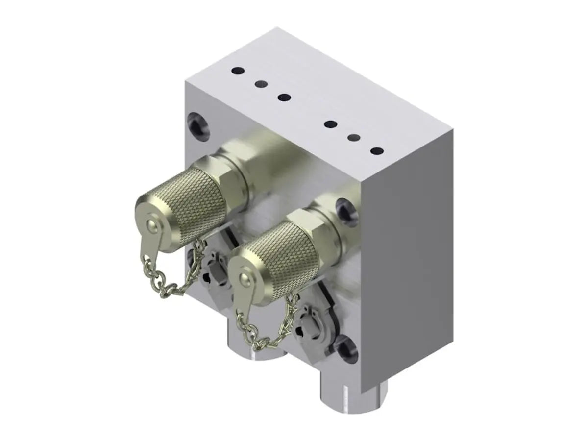 Danfoss 061B7001 Dual Input/Test/Output Test Valve