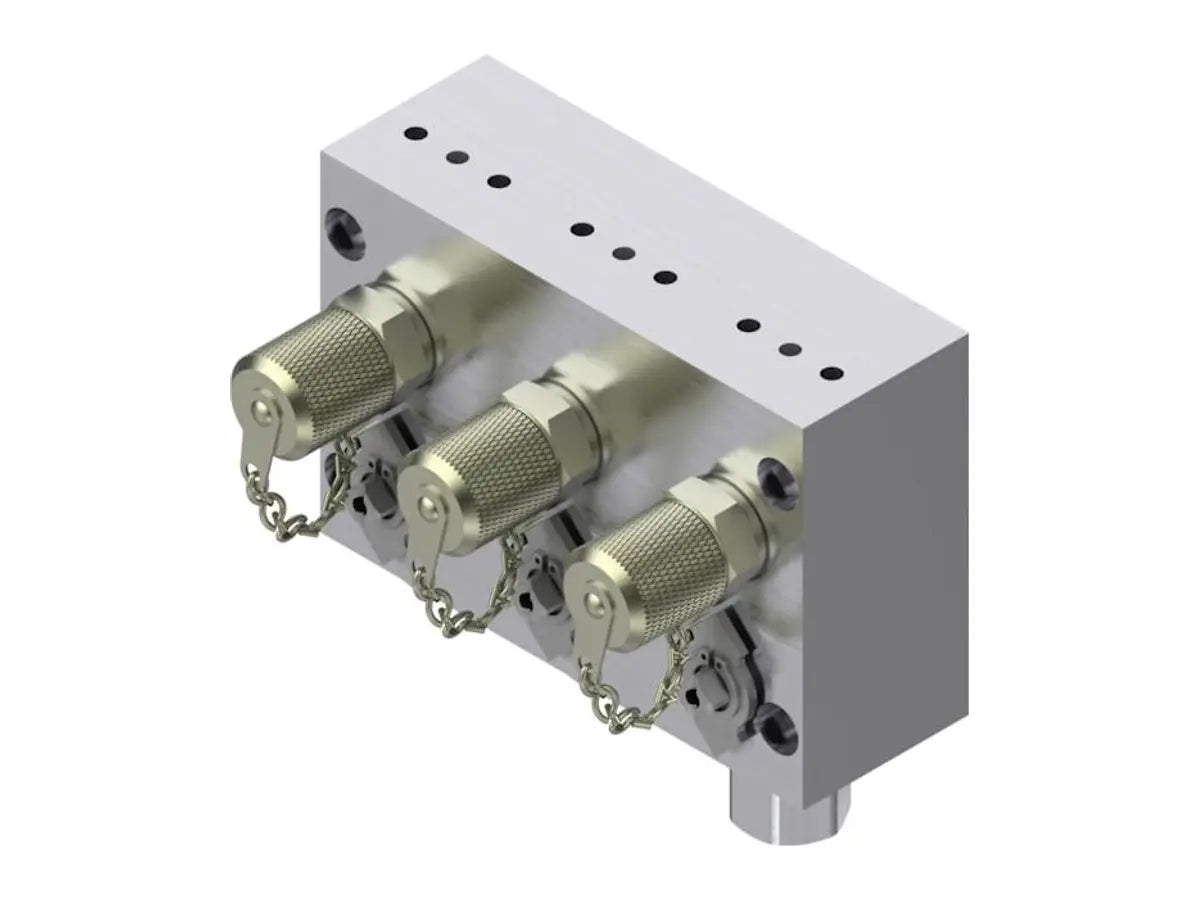 Danfoss 061B7006 1 Input 3 Test Points 3 Output Valve