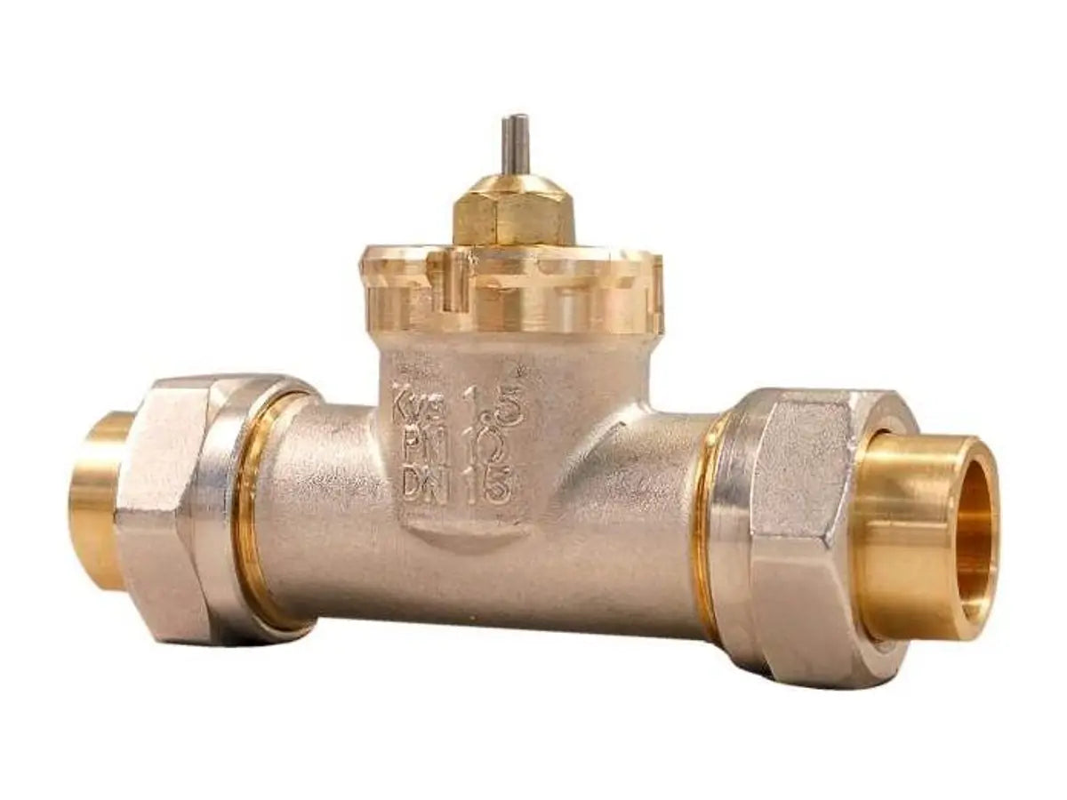 Danfoss 065F-8960 VMT 1/2" Straight Valve Sweat Connection 3.3 Cv