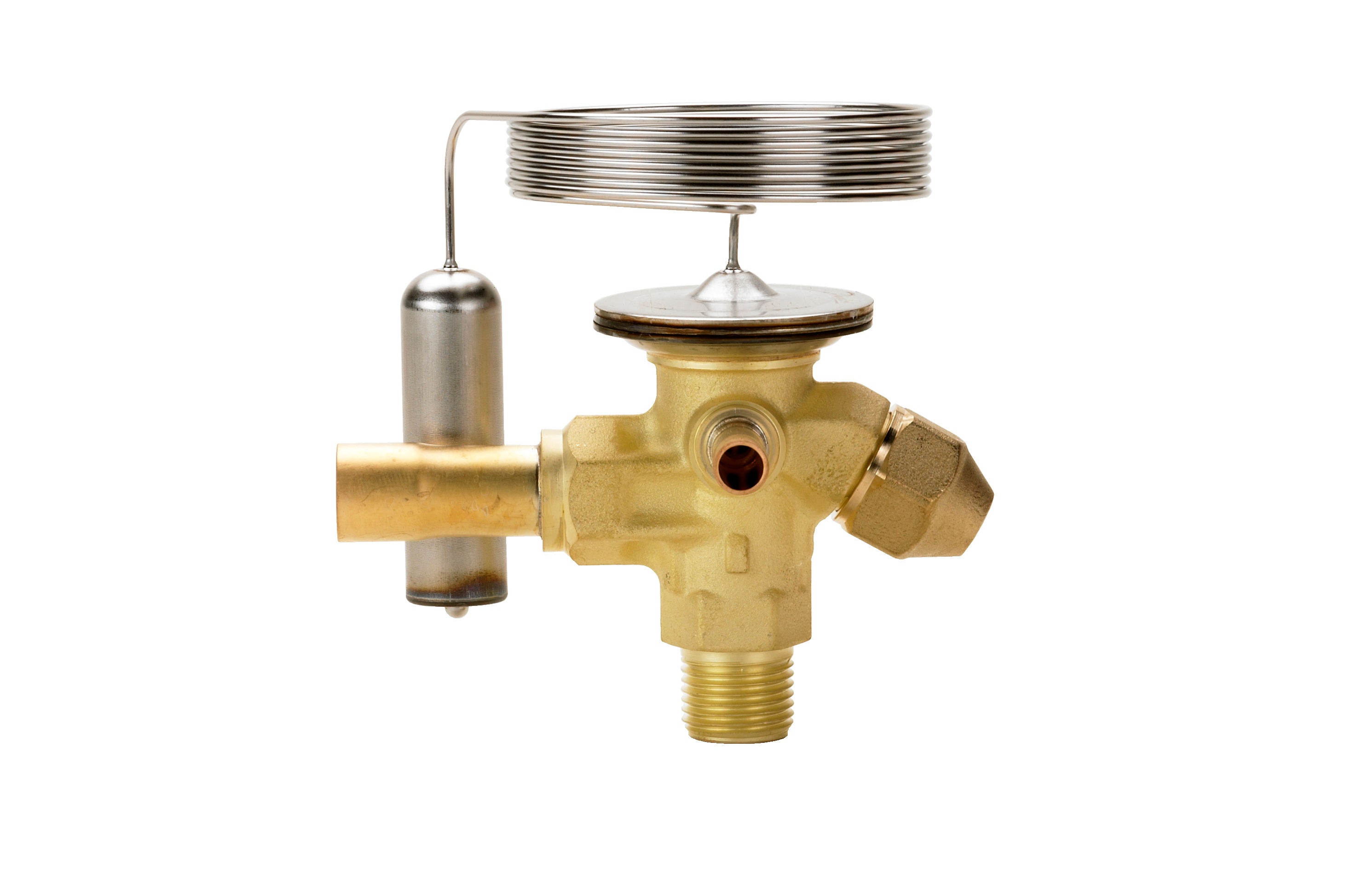 Danfoss 068Z3420, 3/8" x 1/2" R404A/R507 30 PSI Thermostatic Expansion Valve
