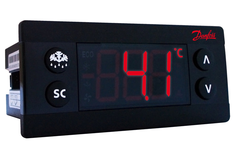 Danfoss 080G3246 RDI Refrigeration Temperature Controller Display