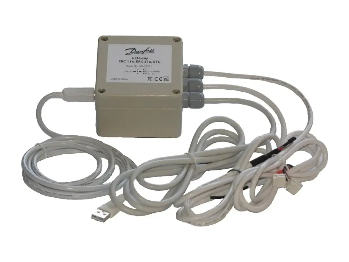 Danfoss 080G9711 Gateway with USB Cable Research & Dev