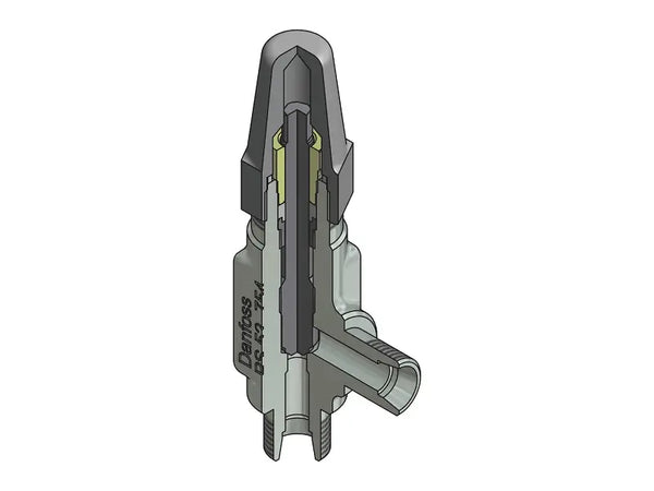 Danfoss 148B4224 1/2" MPT Needle Valve