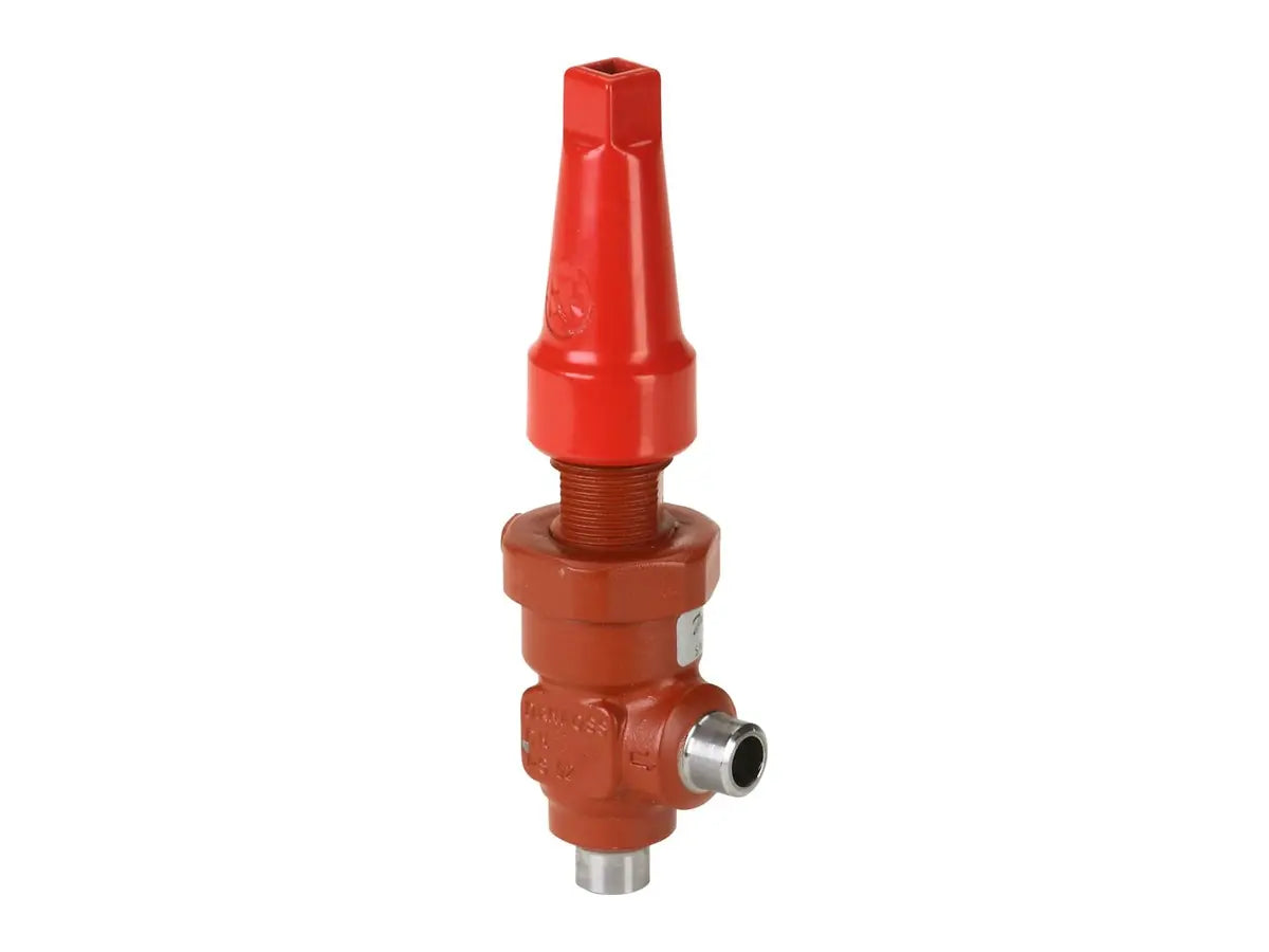 Danfoss 148B5121 3/8" Butt Weld Angle Stop Valve