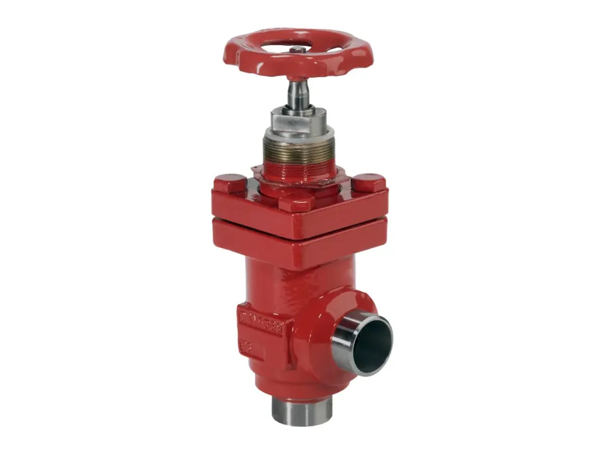 Danfoss 148B5220 1/2" Butt Weld Angle Handwheel Valve