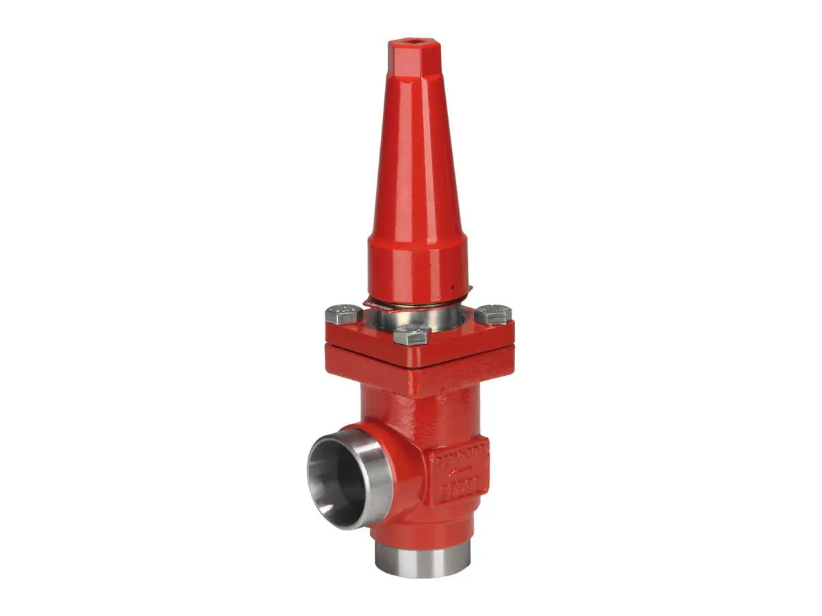 Danfoss 148B5423 1" Socket Angle Cap Stop Valve