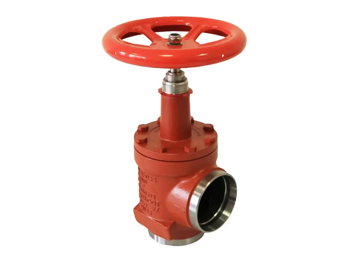 Danfoss 148B5920 3" Butt Weld Angle Handwheel Valve