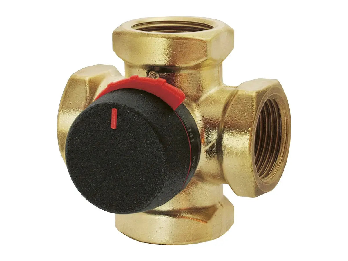 Danfoss 193B-1534 ESBE VRG140 4-Way Mixing Valve 1.25" FNPT Cv18.7