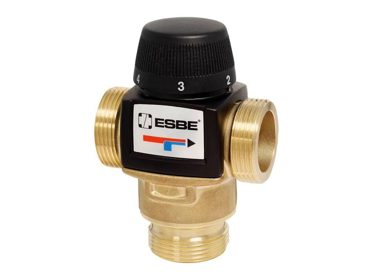 Danfoss 31700100 ESBE VTA570 3-Way Thermostatic Valve 3/4" 50-86°F