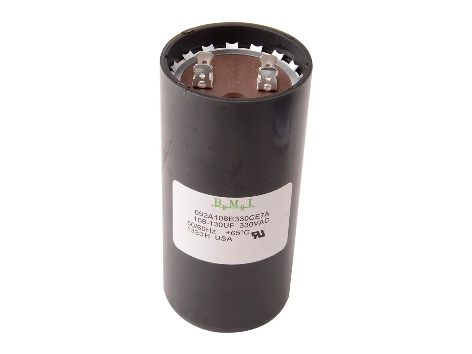 DiversiTech 108-130220, Motor Start Capacitor, 220/250VAC, 108-130µF, 1.812in.dia x 3.37in.h