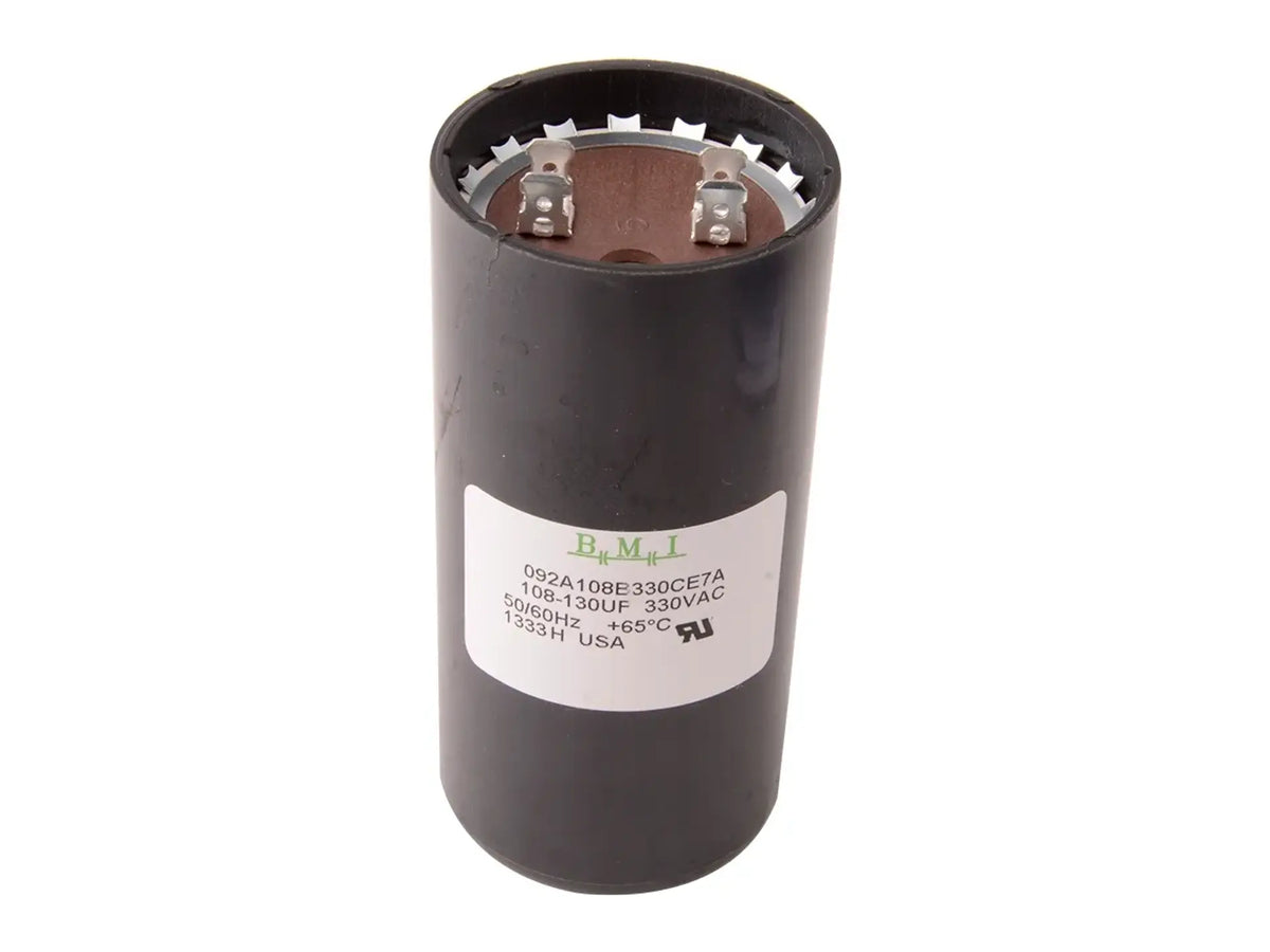 DiversiTech 108-130220, Motor Start Capacitor, 220/250VAC, 108-130µF, 1.812in.dia x 3.37in.h