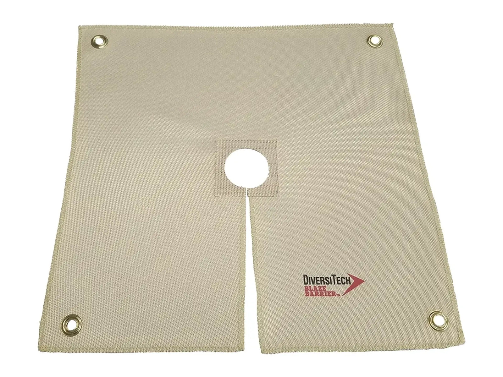 DiversiTech 16510, Heat Resistant Cloth, 18in. x 18in., Keyhole Cutout for Draping Over Pipes/Tubes