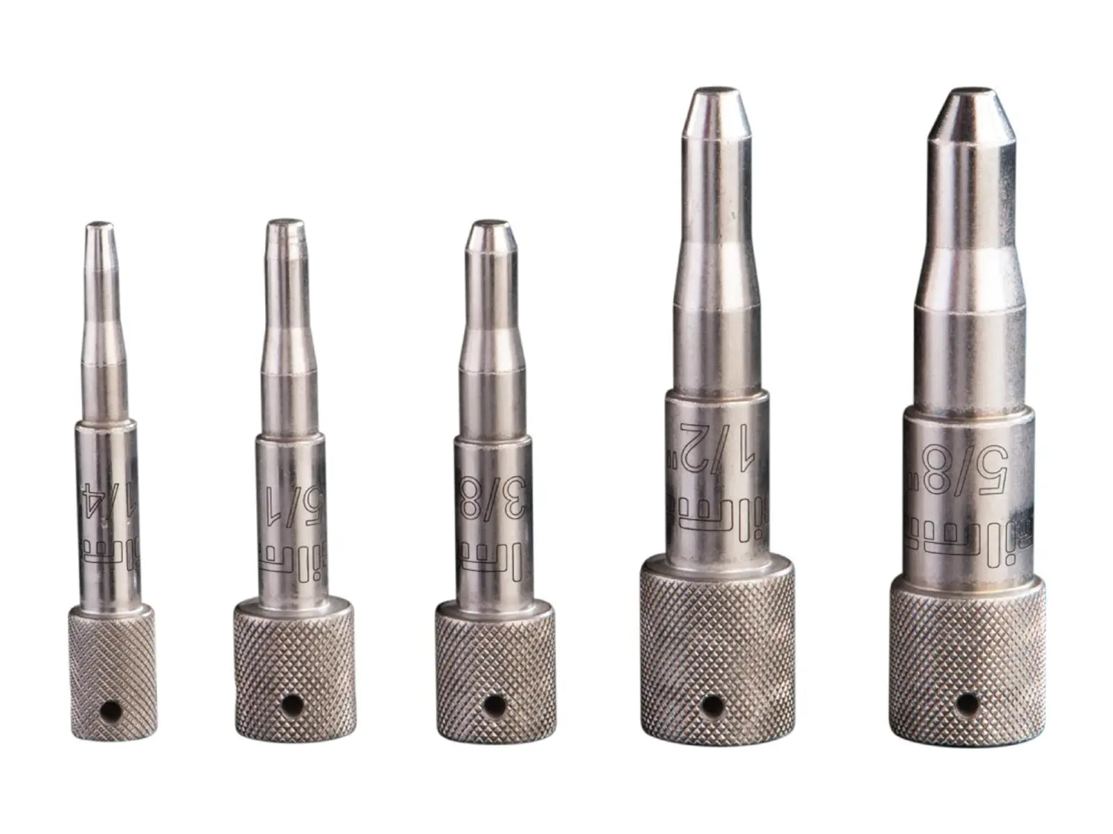 DiversiTech 1839008, Swaging Punch, 1/4-5/8In, 5-Piece Set