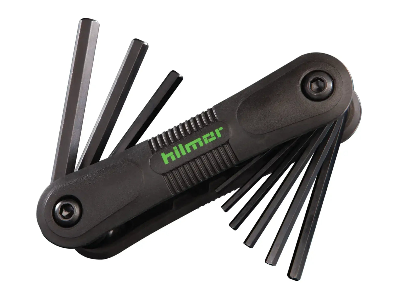 DiversiTech 1839048, Hilmor SAE Folding Hex Key Set, 5/64in - 5/32in