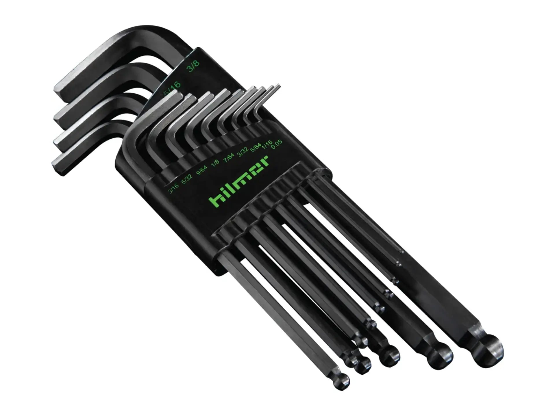 DiversiTech 1839049, SAE Hex Key Ball End Set .05-3/8in