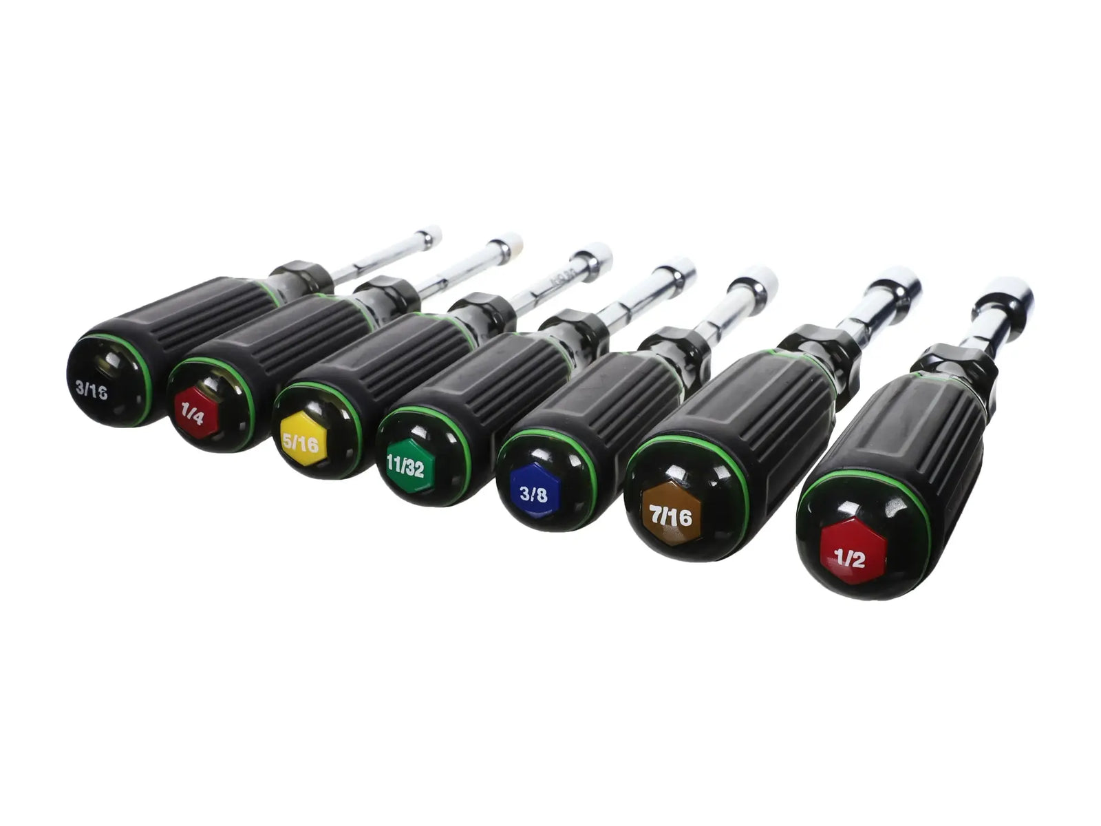 DiversiTech 1839065, Hilmor® 3in Shaft Magnetic Nut Driver 7-Piece Set