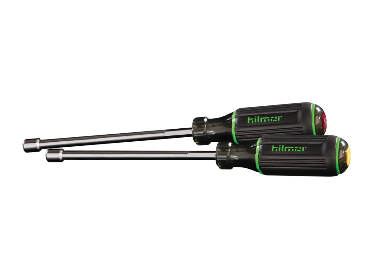 DiversiTech 1839074, Hilmor® 6in Shaft Magnetic Nut Driver 2-Piece Set