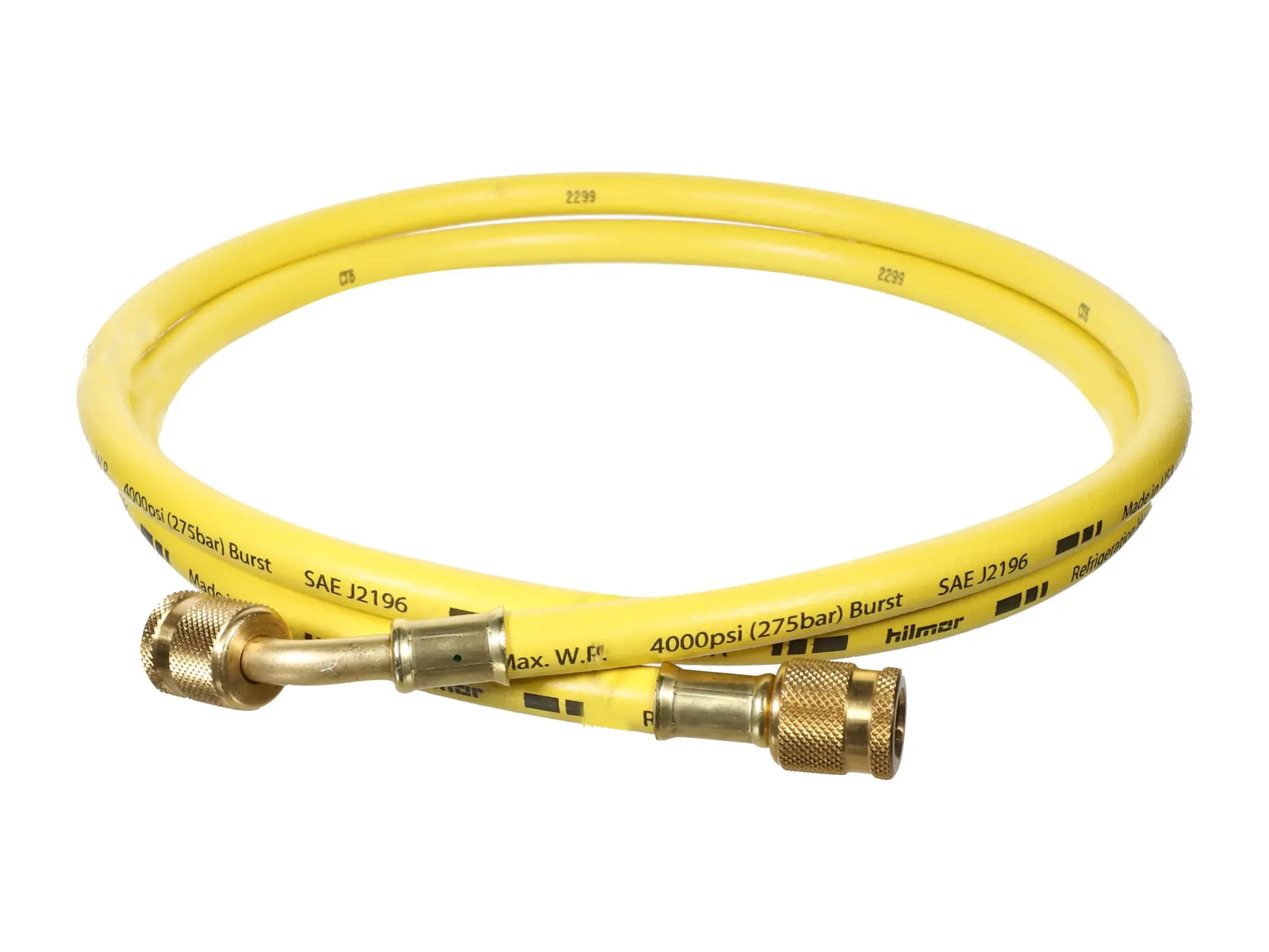 DiversiTech 1839152, Hilmor® 60in Yellow Refrigeration Hose