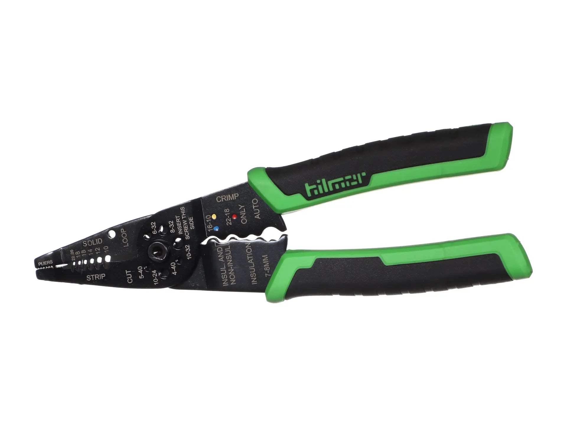 DiversiTech 1885424, Hilmor® 8in Wire Stripper, Crimper, Cutter