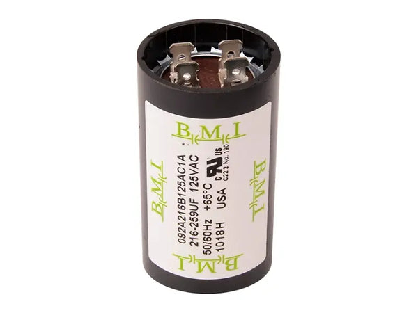 DiversiTech 200-240, Motor Start Capacitor, 110/125 VAC, 1.437in Dia x 2.75in H