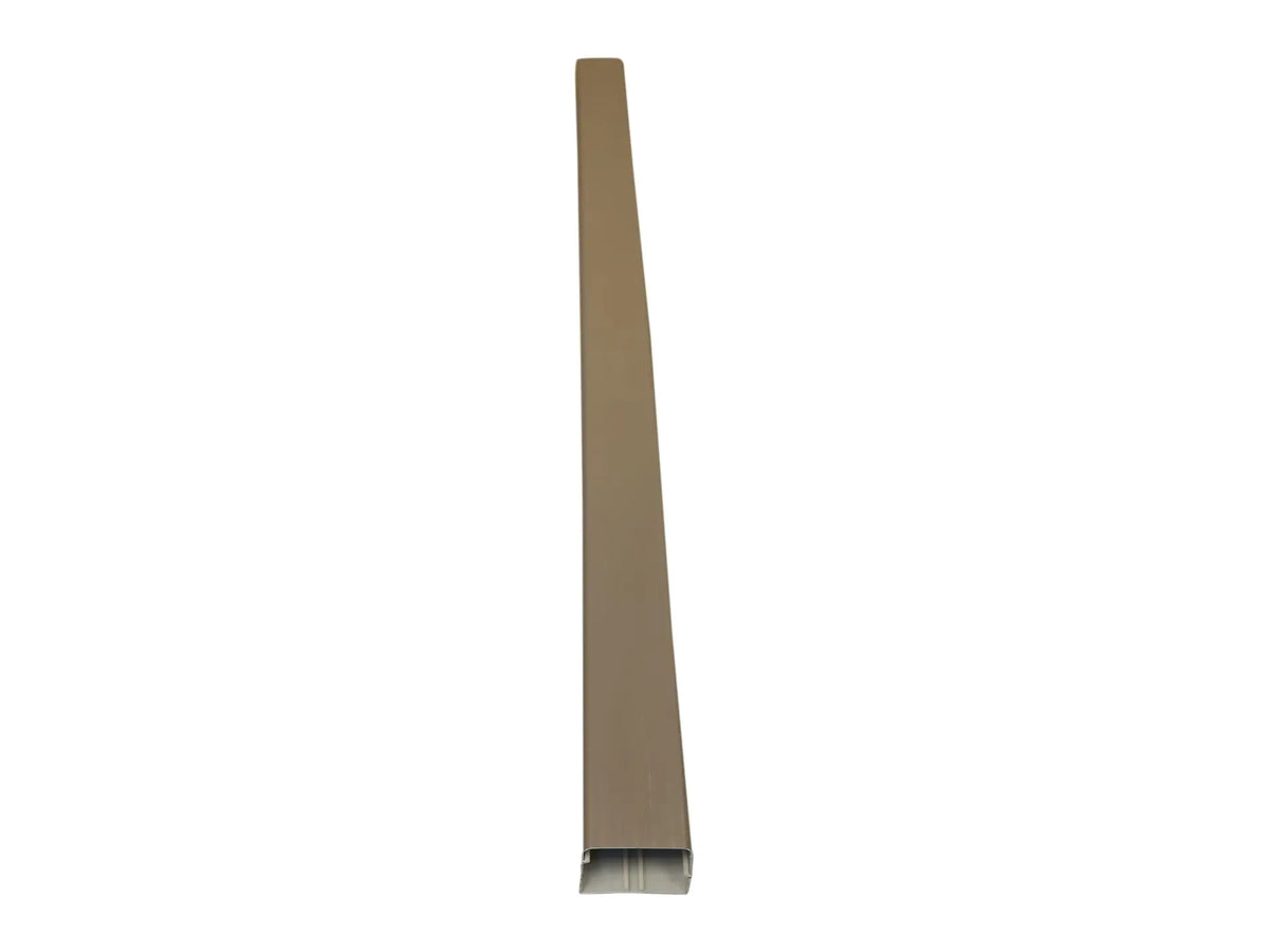 DiversiTech 230-D4B, SpeediChannel 4 Inch Lineset Cover, Brown