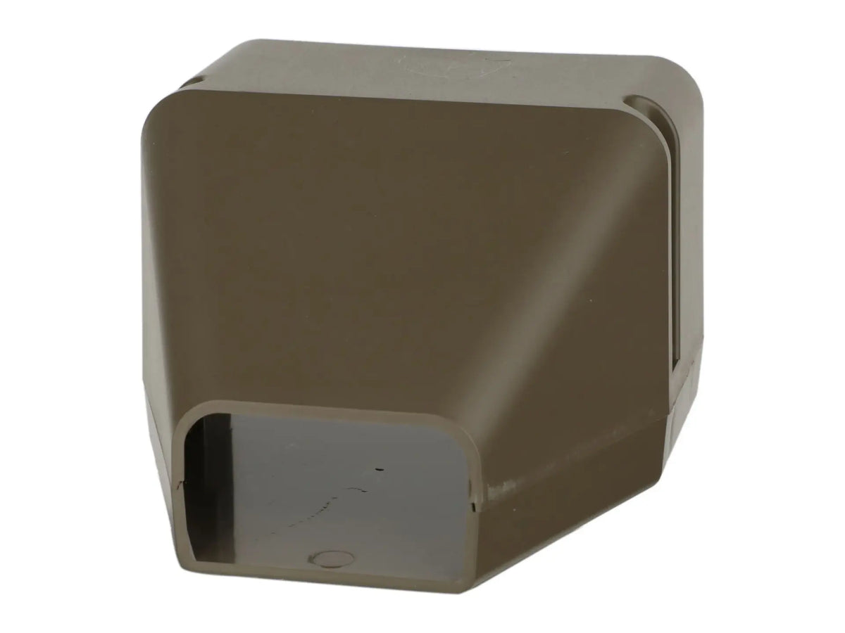 DiversiTech 230-DE4B, SpeediChannel 4in Duct End Brown