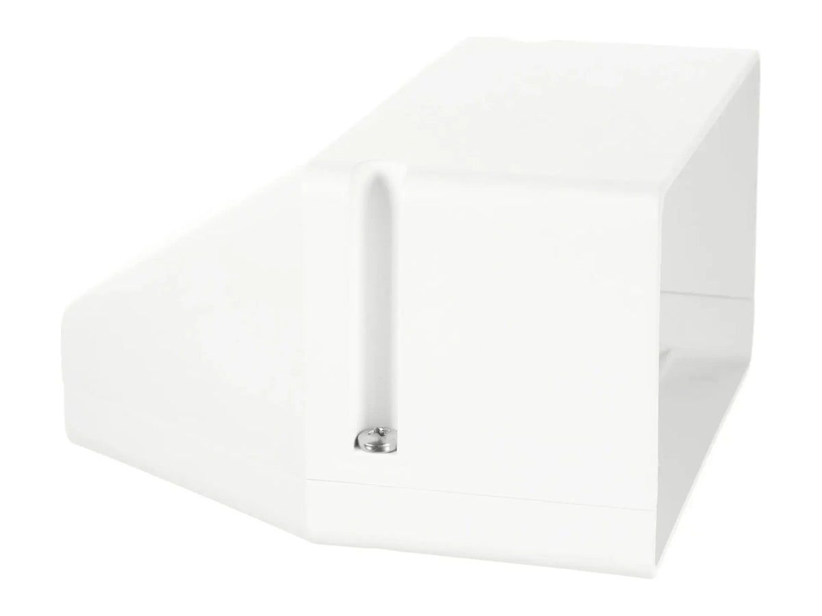 DiversiTech 230-DE6W, SpeediChannel 6in Duct End White