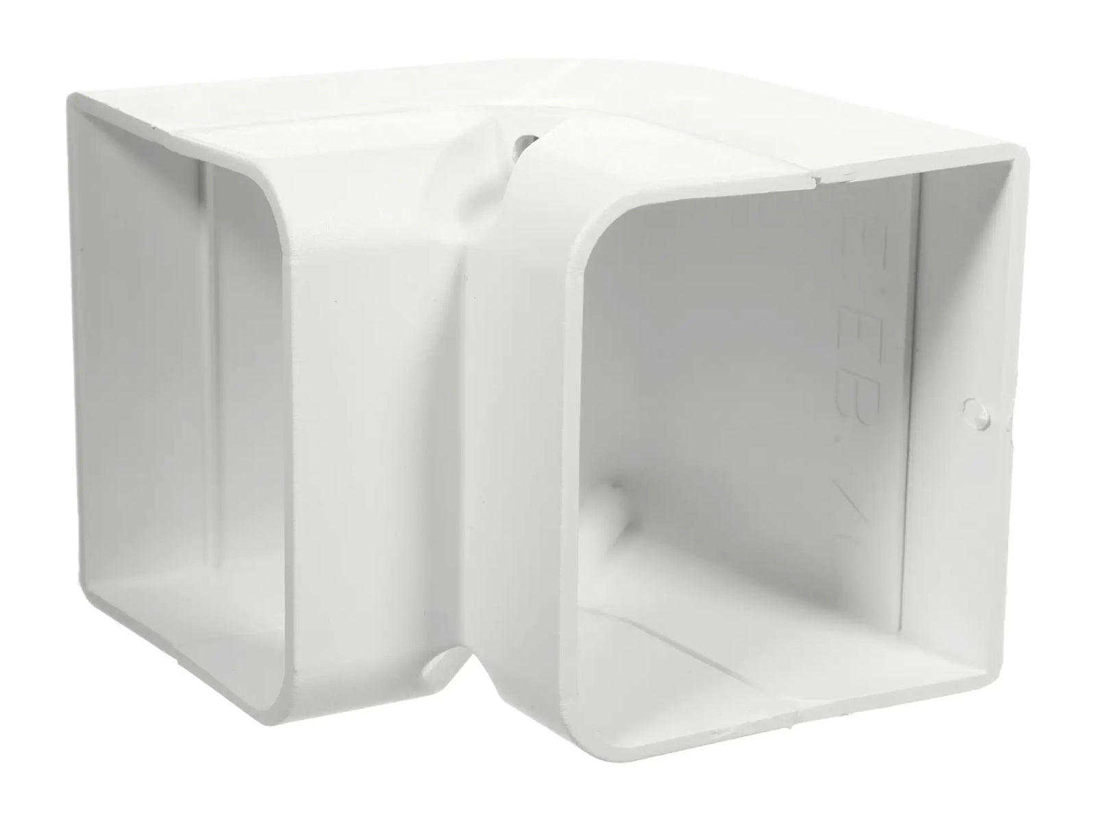 DiversiTech 230-EB3W, SpeediChannel, 3in, 90 Degree, Inside Elbow, White