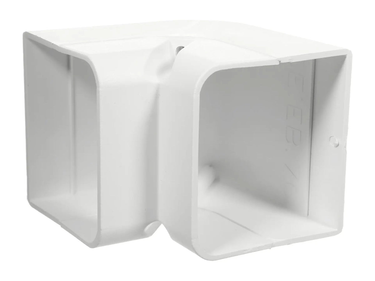 DiversiTech 230-EB3W, SpeediChannel, 3in, 90 Degree, Inside Elbow, White